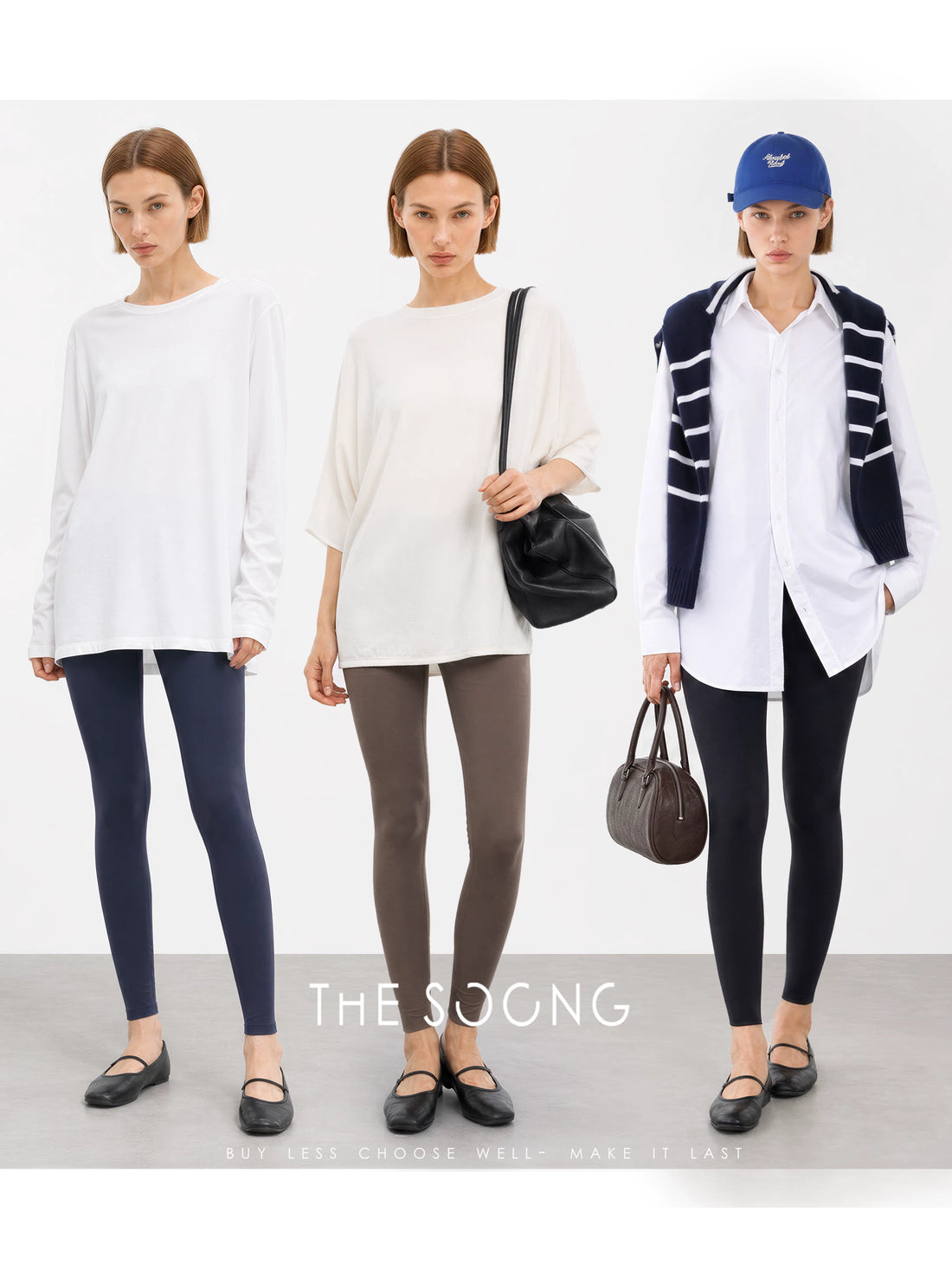 THESOONG/Ankle-length yoga pants early autumn new technology one-piece three-needle blended yoga pants Z3763