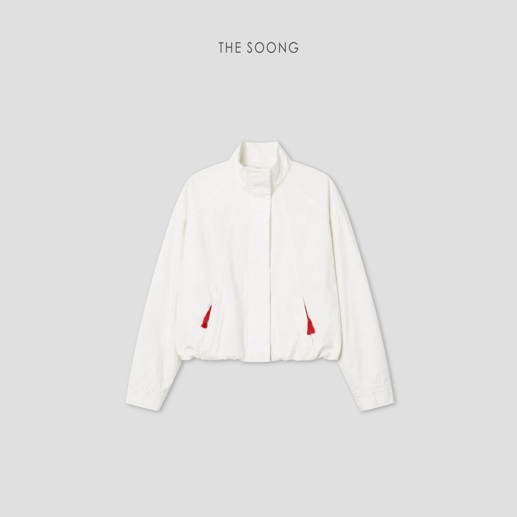 THESOONG/Vintage Jacket 100% Twill Cotton Fermented Washed Vintage Distressed 3D Cotton Jacket for Women 9180