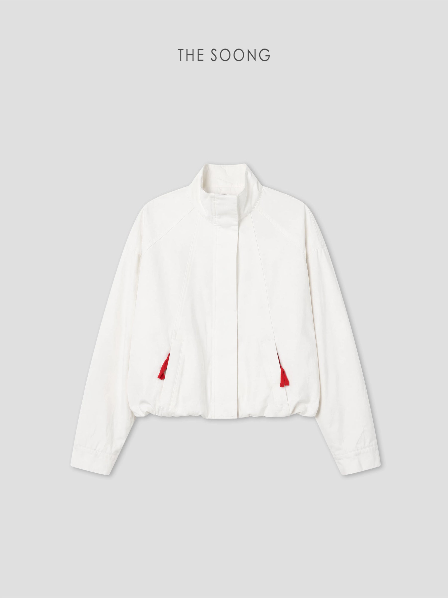 THESOONG/Vintage Jacket 100% Twill Cotton Fermented Washed Vintage Distressed 3D Cotton Jacket for Women 9180