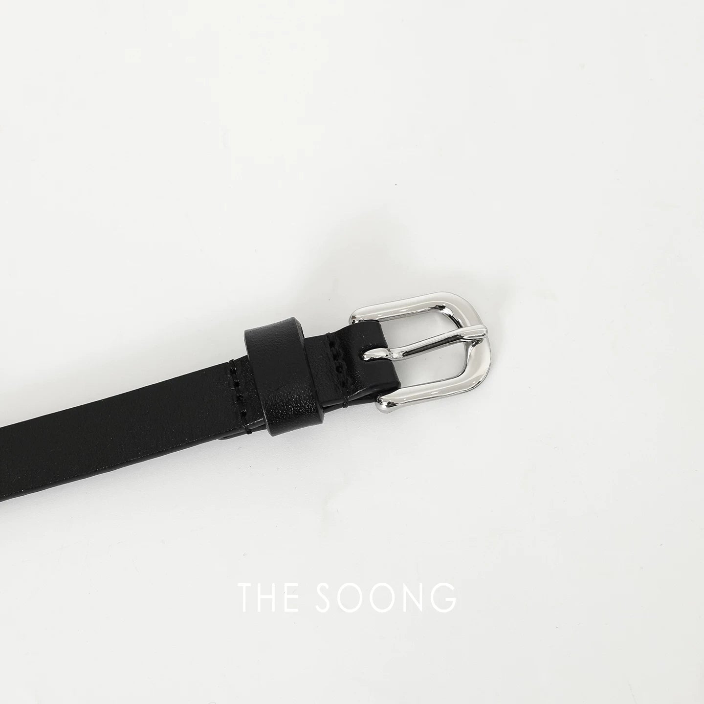 THESOONG / Classic Pure Handmade Cowhide Versatile Textured Pin Buckle Belt 7646
