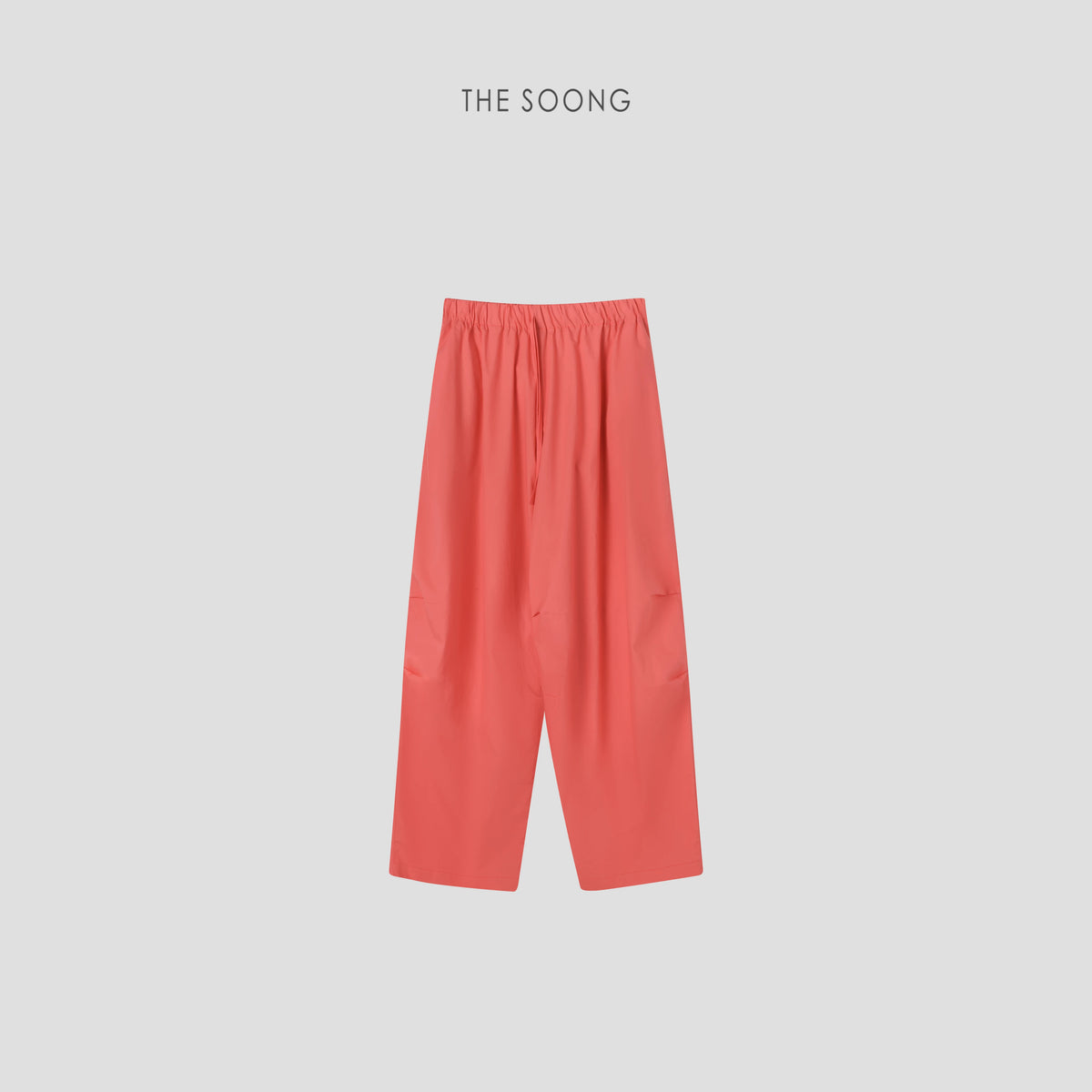 THESOONG / Ultra-Thin Yamamoto Pants Minimalist Pure Cotton Washed Fine Texture Mid-Waist Casual Pants 7551
