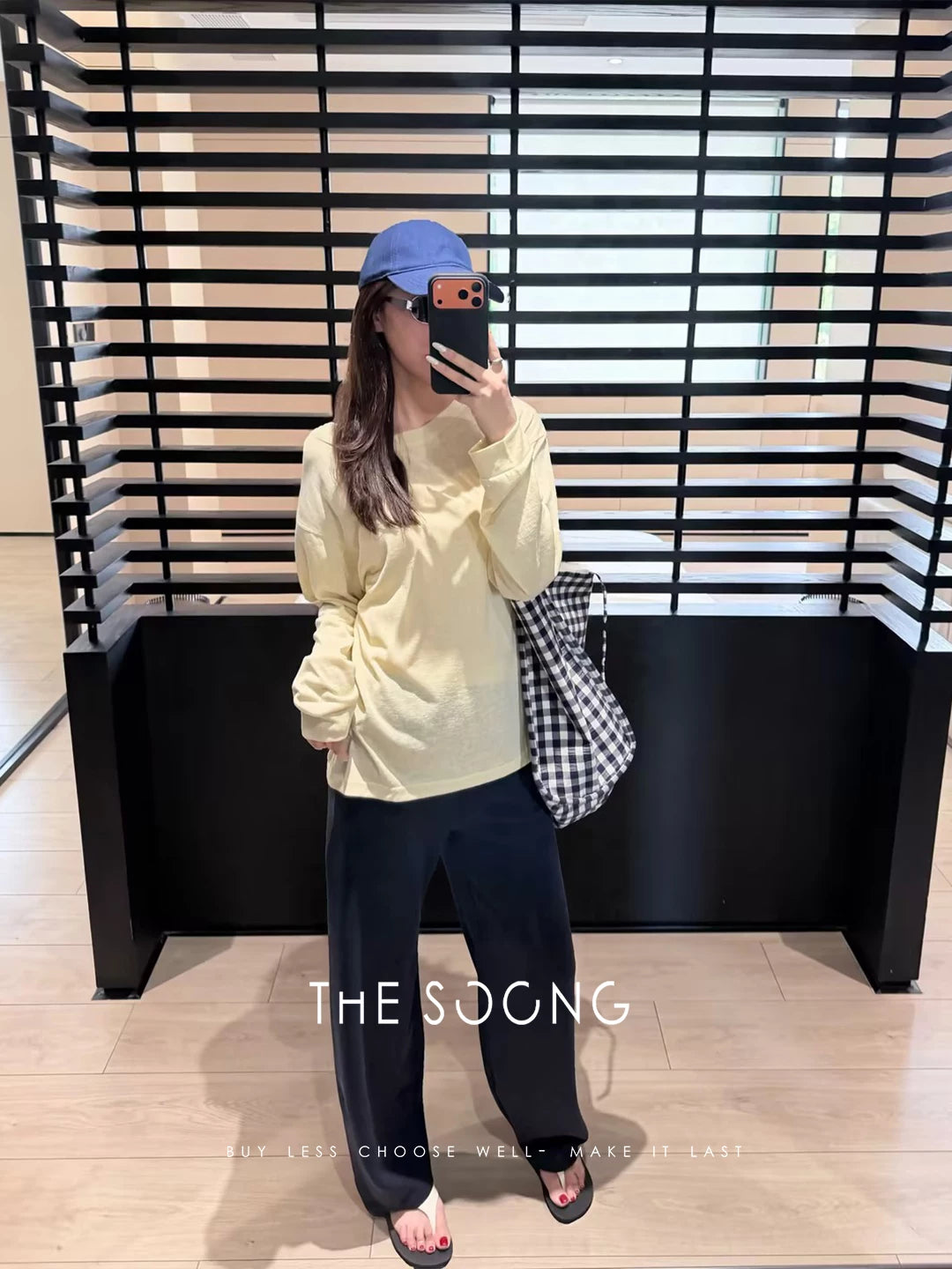 THESOONG/Lightweight Texture 100% Pure Cotton Summer Snowflake Texture Thin Round Neck Long Sleeve T-Shirt for Women 8884