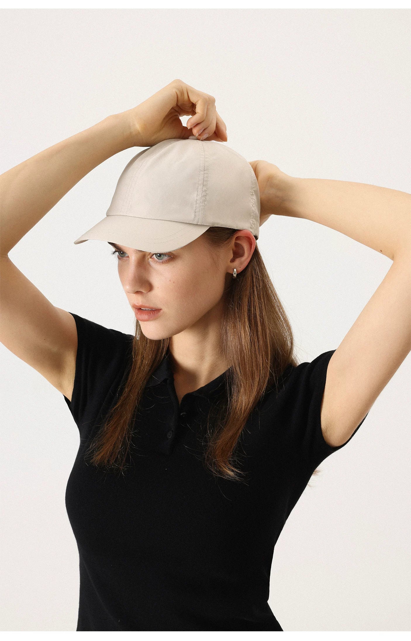 [Clearance] Minimalist Art Classic Fine Work Quick-Dry Short Brim Versatile Baseball Cap 7571