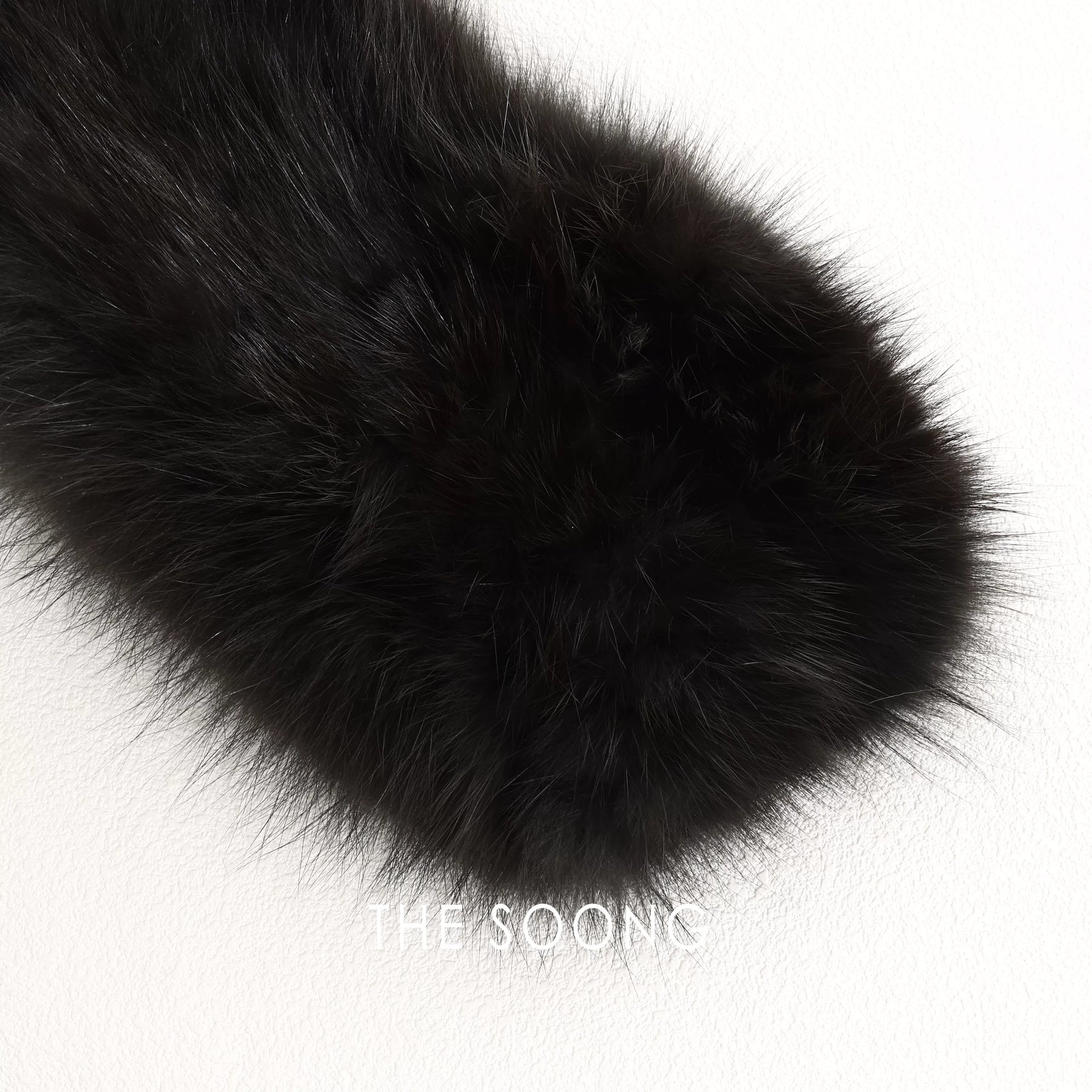 THESOONG/Sable Farmer Color Russian Imported Select Sable Fur Windproof Warm Scarf 9537