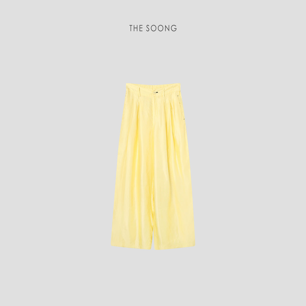 THESOONG/Comfortable and Fashionable: Linen Lightweight, Dry, Line-Style Mid-Rise Straight-Leg Casual Pants 6811