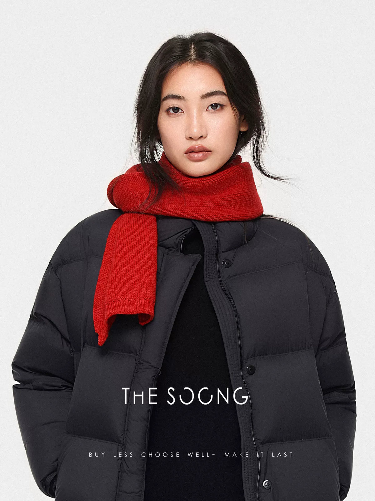 THESOONG/ Vintage Sunlight Cashmere Wool 5G Fine Imitation Warm Air Layer Versatile Women's Scarf 8071