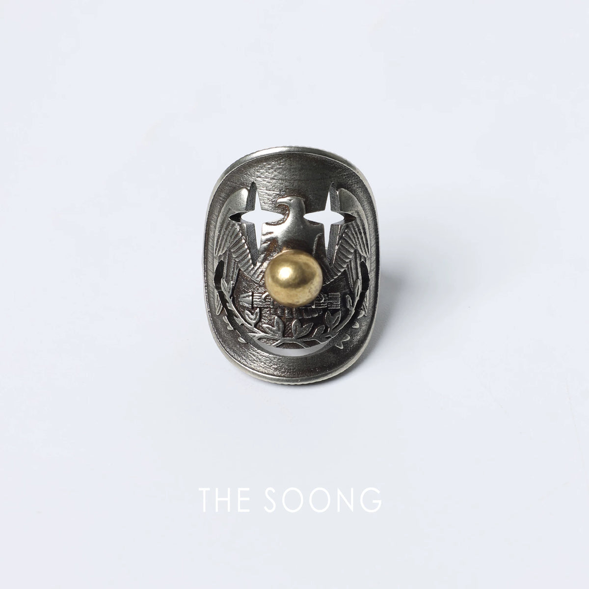 THESOONG/clown ring, vintage handcrafted hollow fashion unique versatile women’s ring