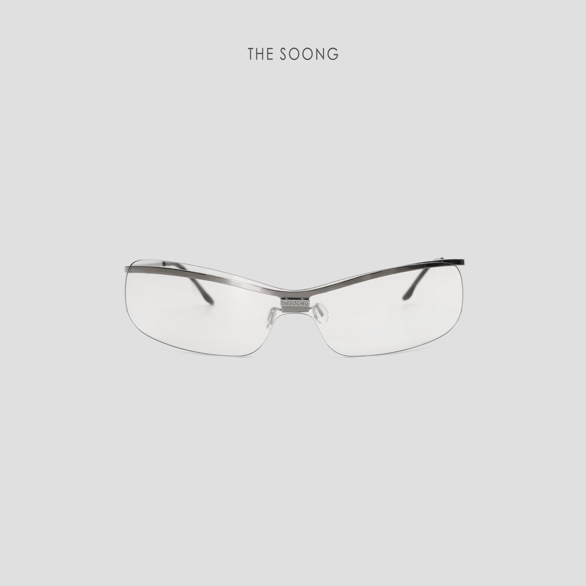 THESOONG/Futuristic goggles niche design versatile women's sunglasses 7113