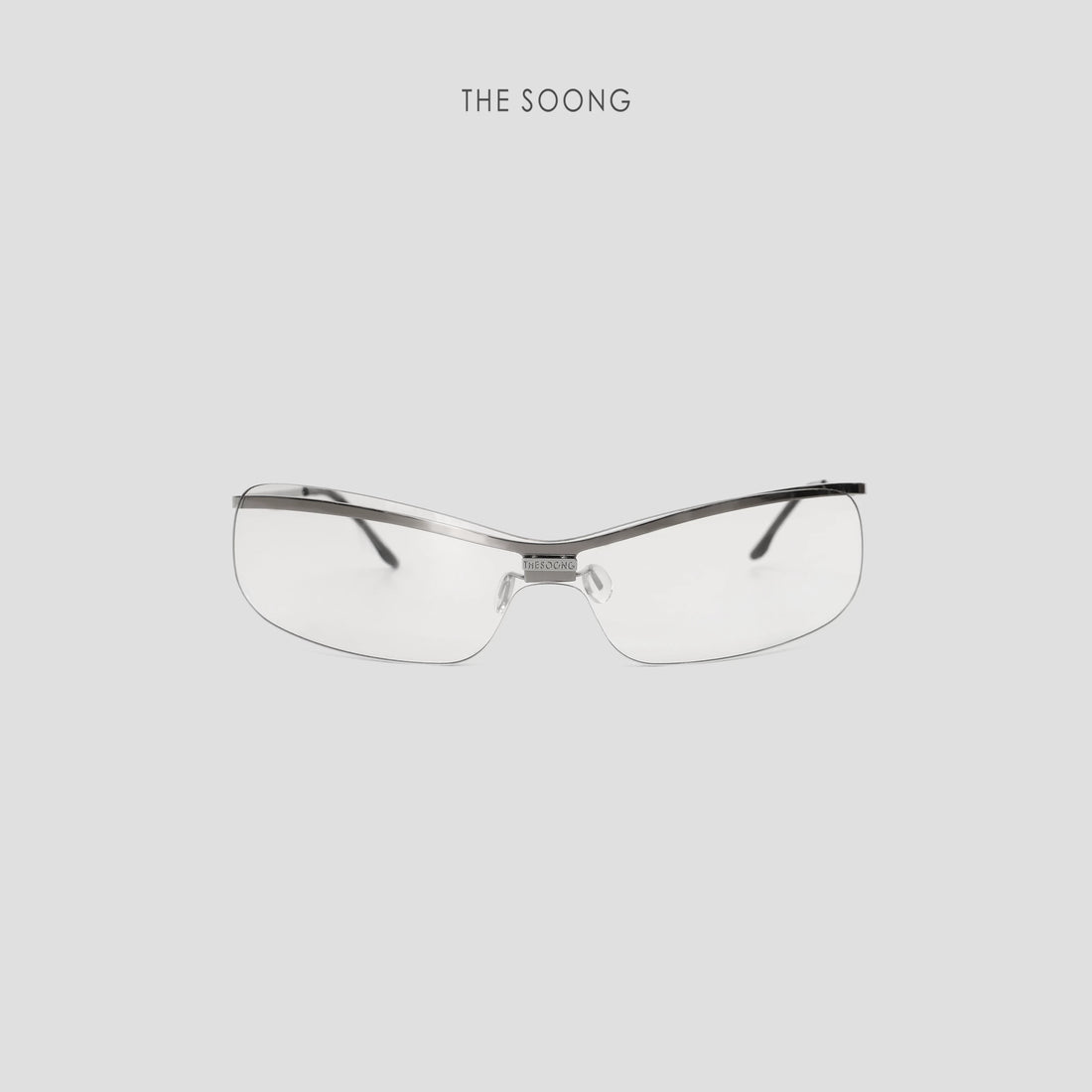 THESOONG/Futuristic goggles niche design versatile women's sunglasses 7113