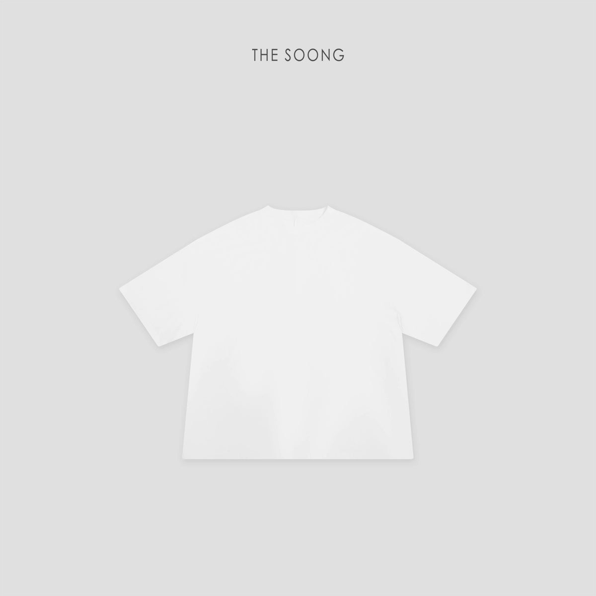 THESOONG/Natural Sensory 100% Imported Australian Cotton Plush Breathable Relaxed Round Neck T-Shirt 8771