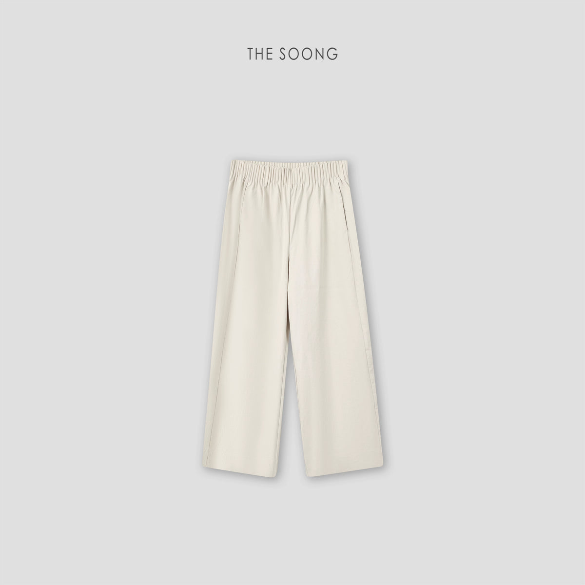 THESOONG/Minimalist Sun-Protective Pants Ultra-Light Cool Outdoor Elastic Waist Straight Sun-Protective Casual Pants 8845