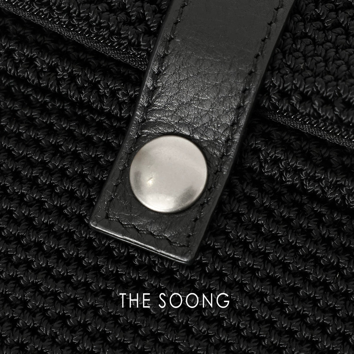 THESOONG/French Handmade Woven Leather Buckle Vintage Versatile Women's Clutch 7502