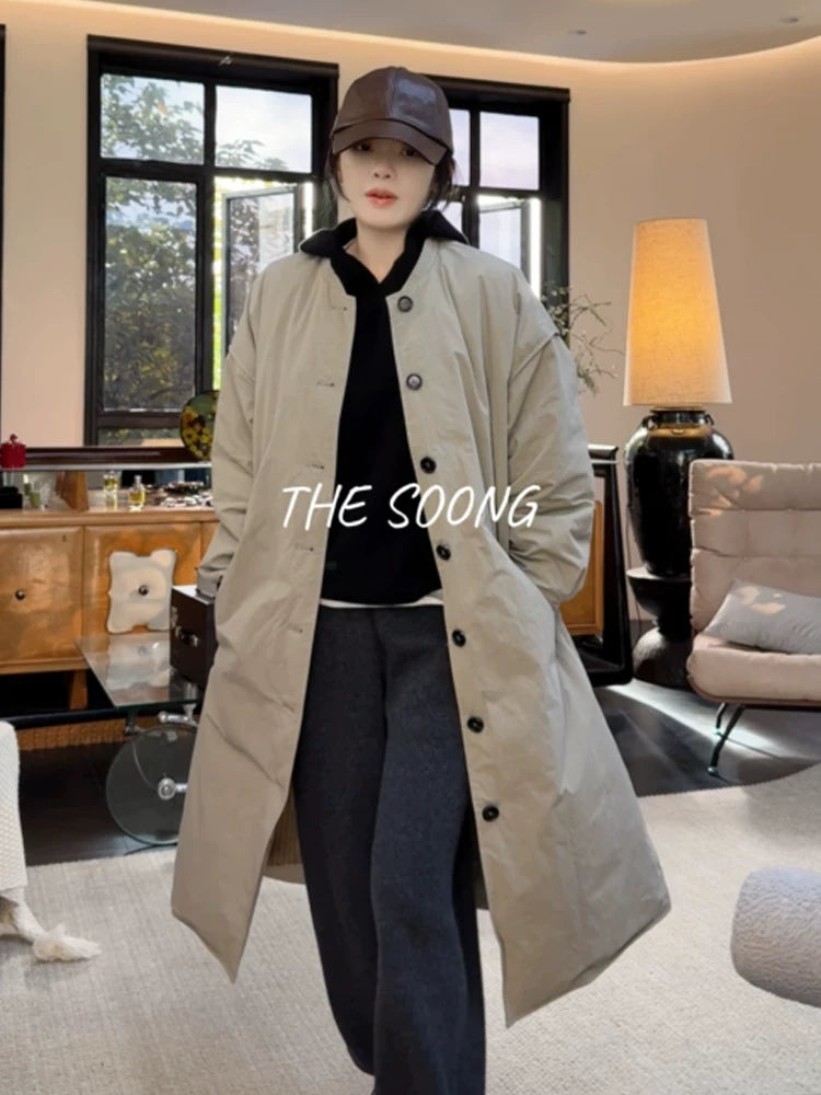 THESOONG/Warm Feel Hoodie Autumn/Winter 100% Sheep Wool Delicate Warm Textured Hooded Sweater for Women 8236
