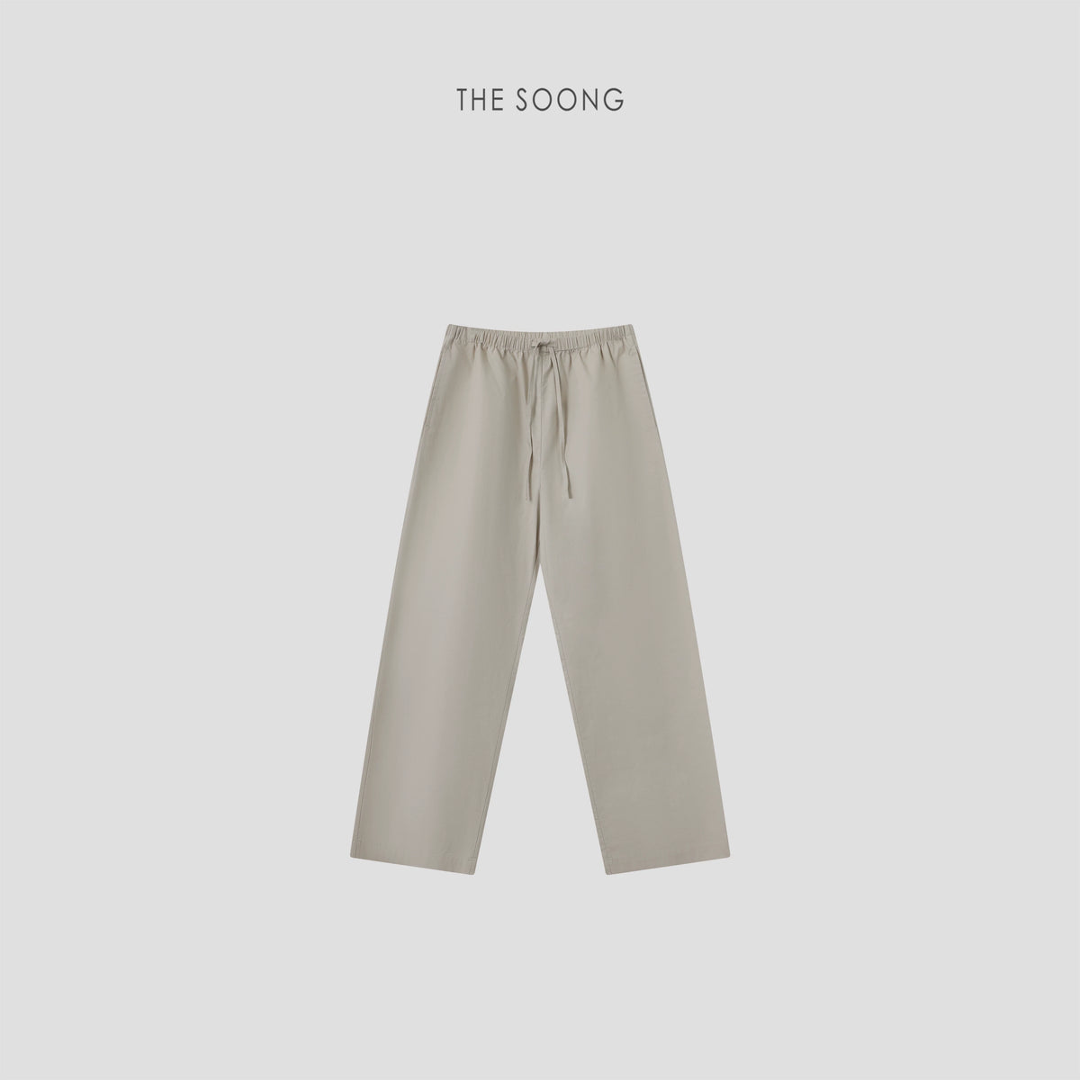 THESOONG/Rational Aesthetic High-Density Jacquard Elastic Mid-Waist Stretch Nine-Point Casual Pants for Women
