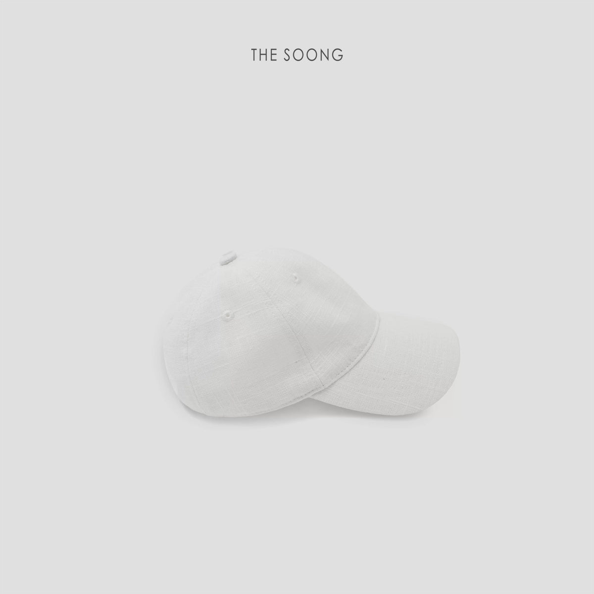 THESOONG/ 26s Early Spring New Ramie Cotton Adjustable Breathable Round Neck Baseball Cap 4660