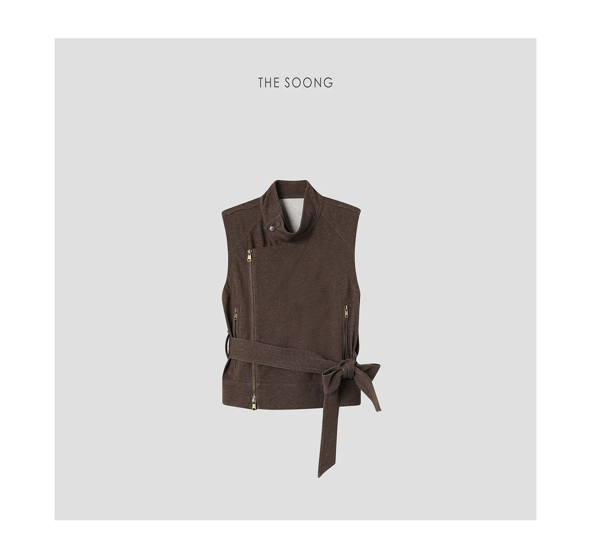【Clearance】Symbiotic Aesthetics Two-color yarn washed wabi-sabi casual set 7668-A/B