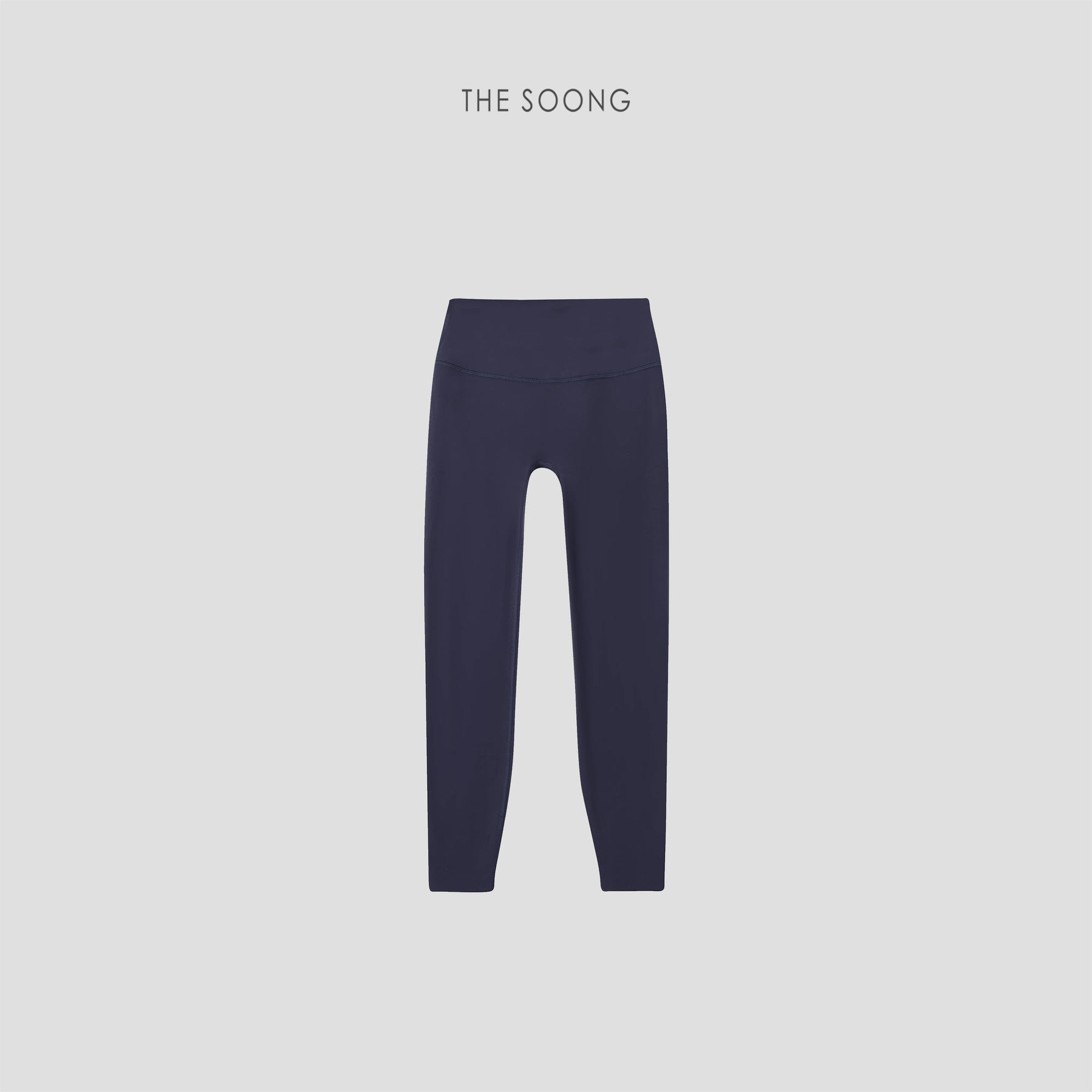 THESOONG/Ankle-length yoga pants early autumn new technology one-piece three-needle blended yoga pants Z3763