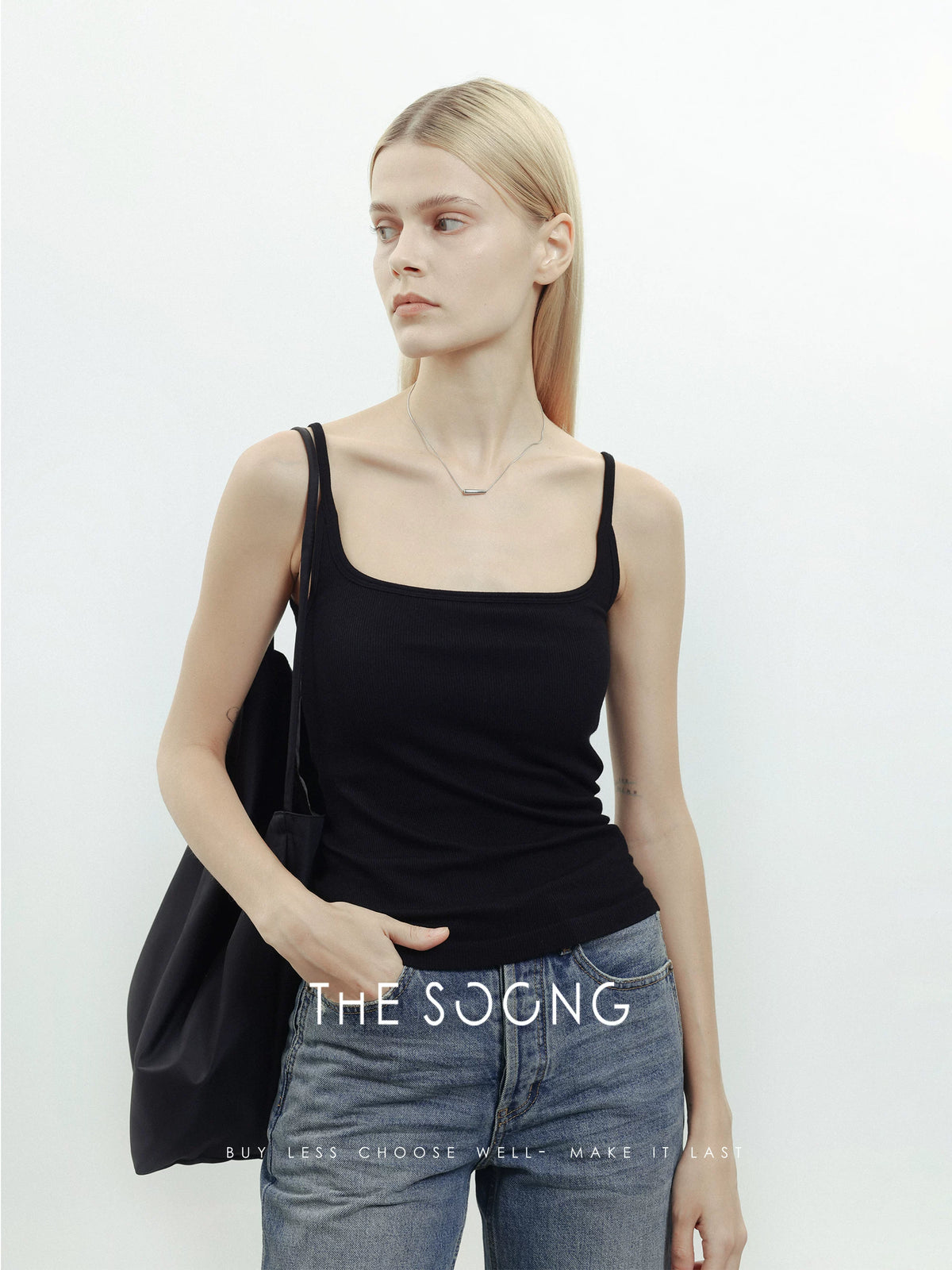 THESOONG/ Multitalent essential oil seamless integrated fixed thin cup camisole top for women spring/summer inner or outer wear vest