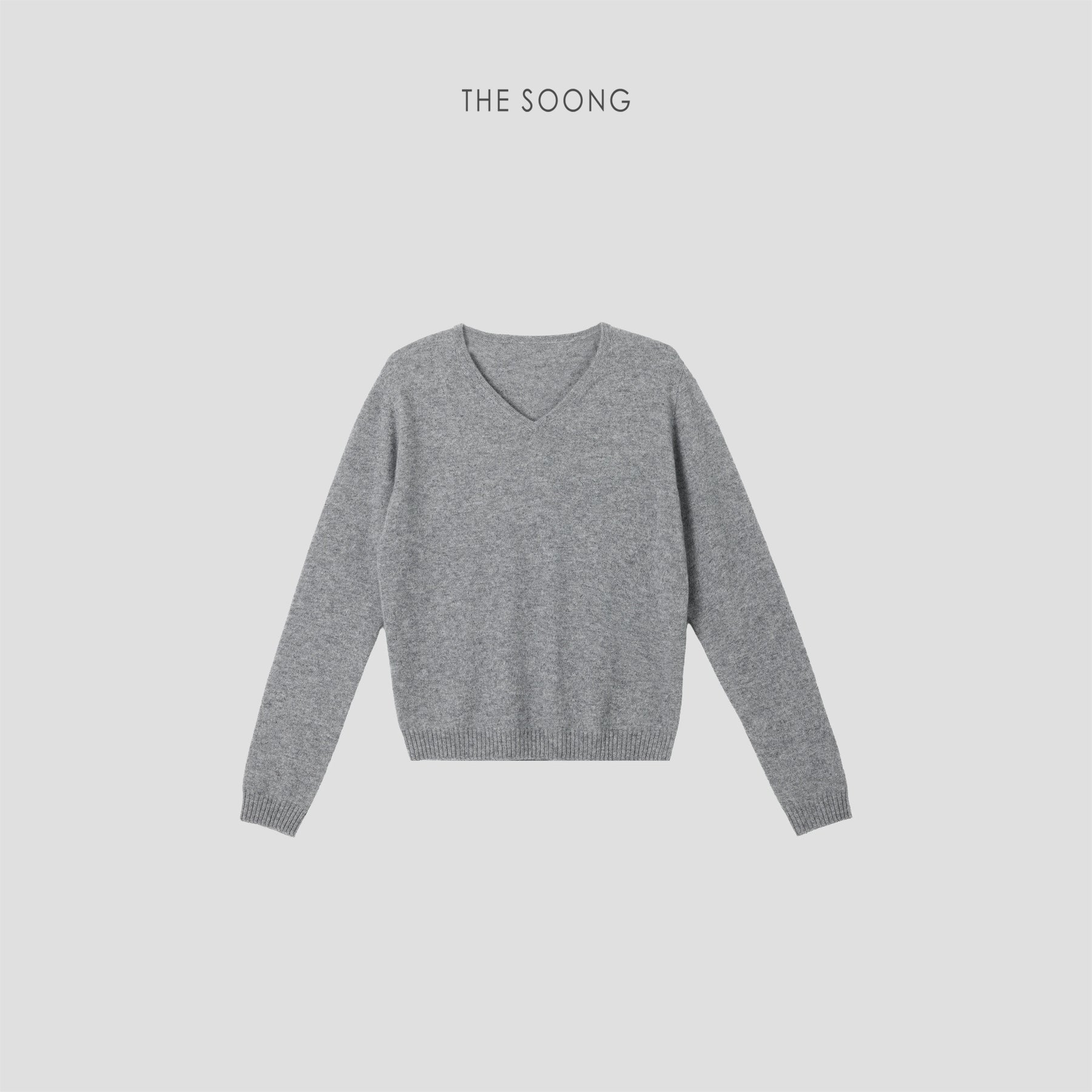 THESOONG / Long-termism, 100% goat cashmere Kang Saini yarn all-cashmere sweater 9259/9257