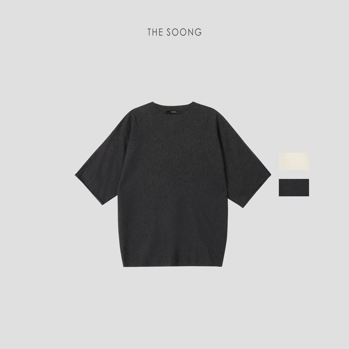 THESOONG/early autumn new ultra-fine 16-gauge acetic acid wool relaxed-fit loose top for women 8483