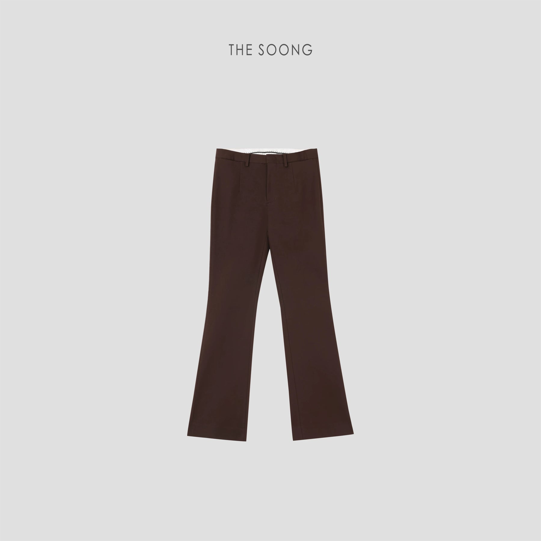 THESOONG/Barbie Little Black Pants Shaping Hip Lifting Slightly Elastic Structured High-Density Tailored Casual Pants 9395