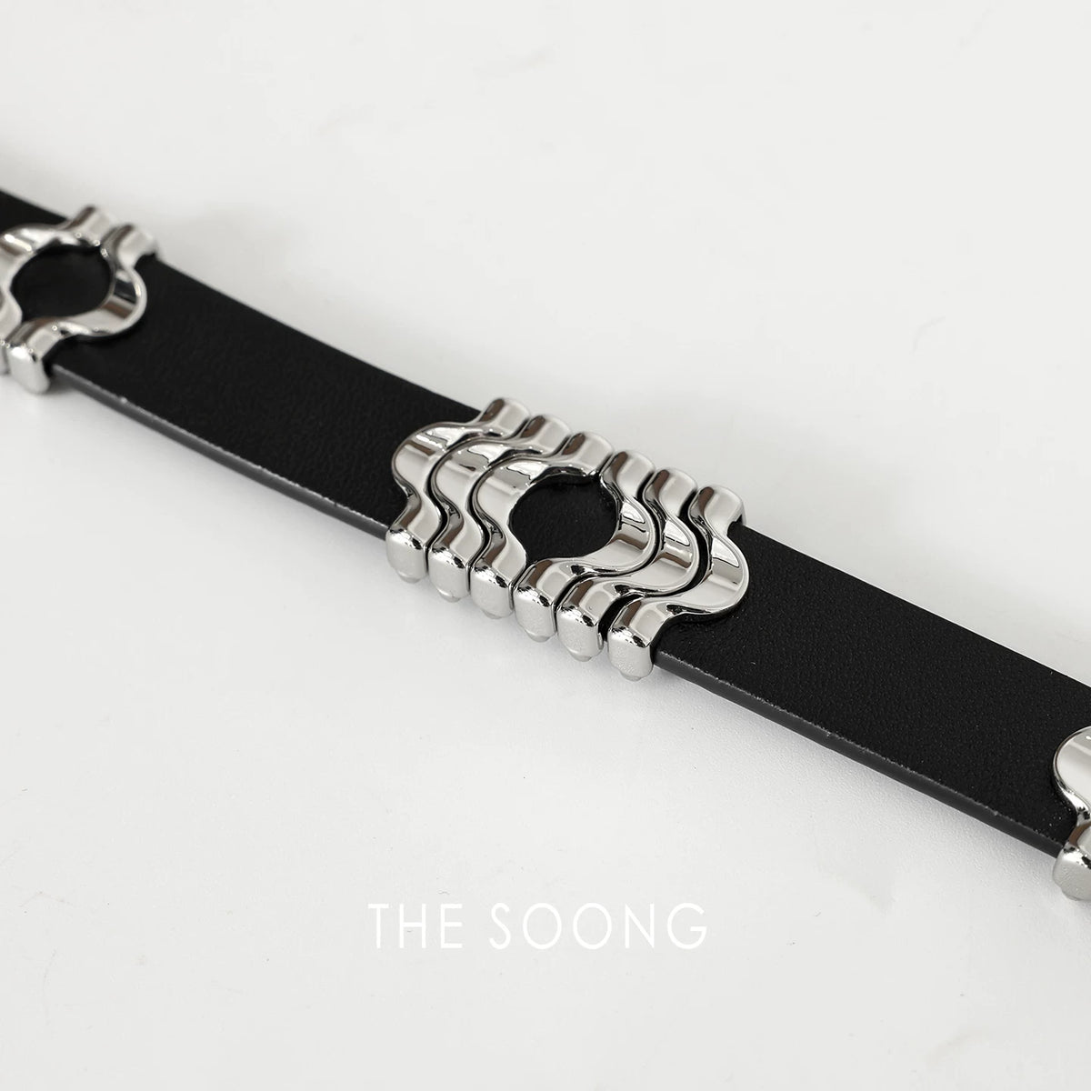 THESOONG / Classic Pure Handmade Cowhide Versatile Textured Pin Buckle Belt 7646