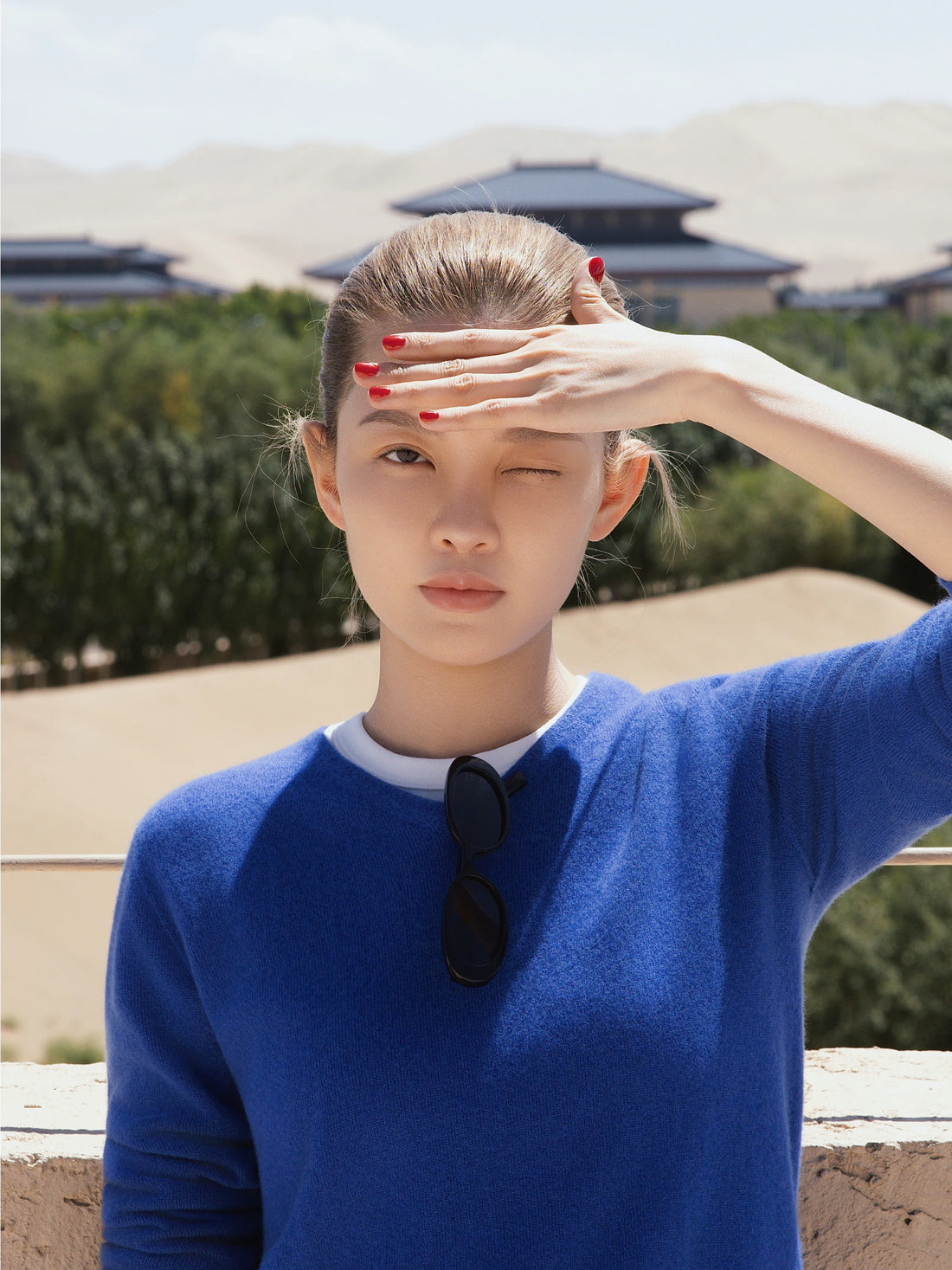 THESOONG / Long-termism, 100% goat cashmere Kang Saini yarn all-cashmere sweater 9259/9257