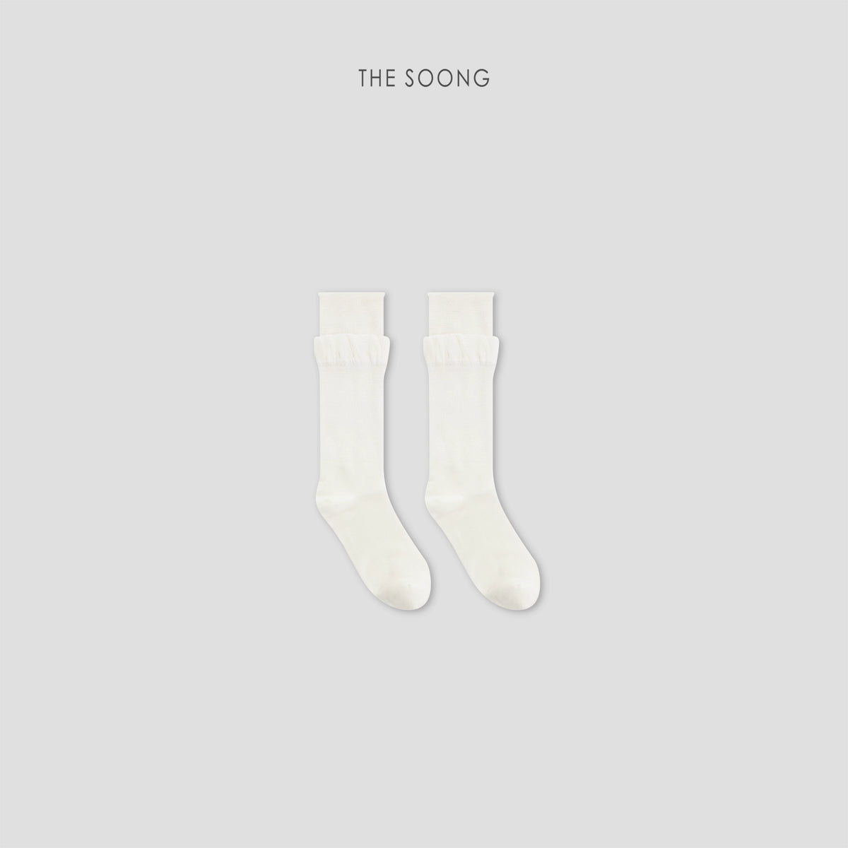 THESOONG/ Cloud-feel Silky, Premium Rayon, Seamless Hand-stitched Mesh Socks 9530