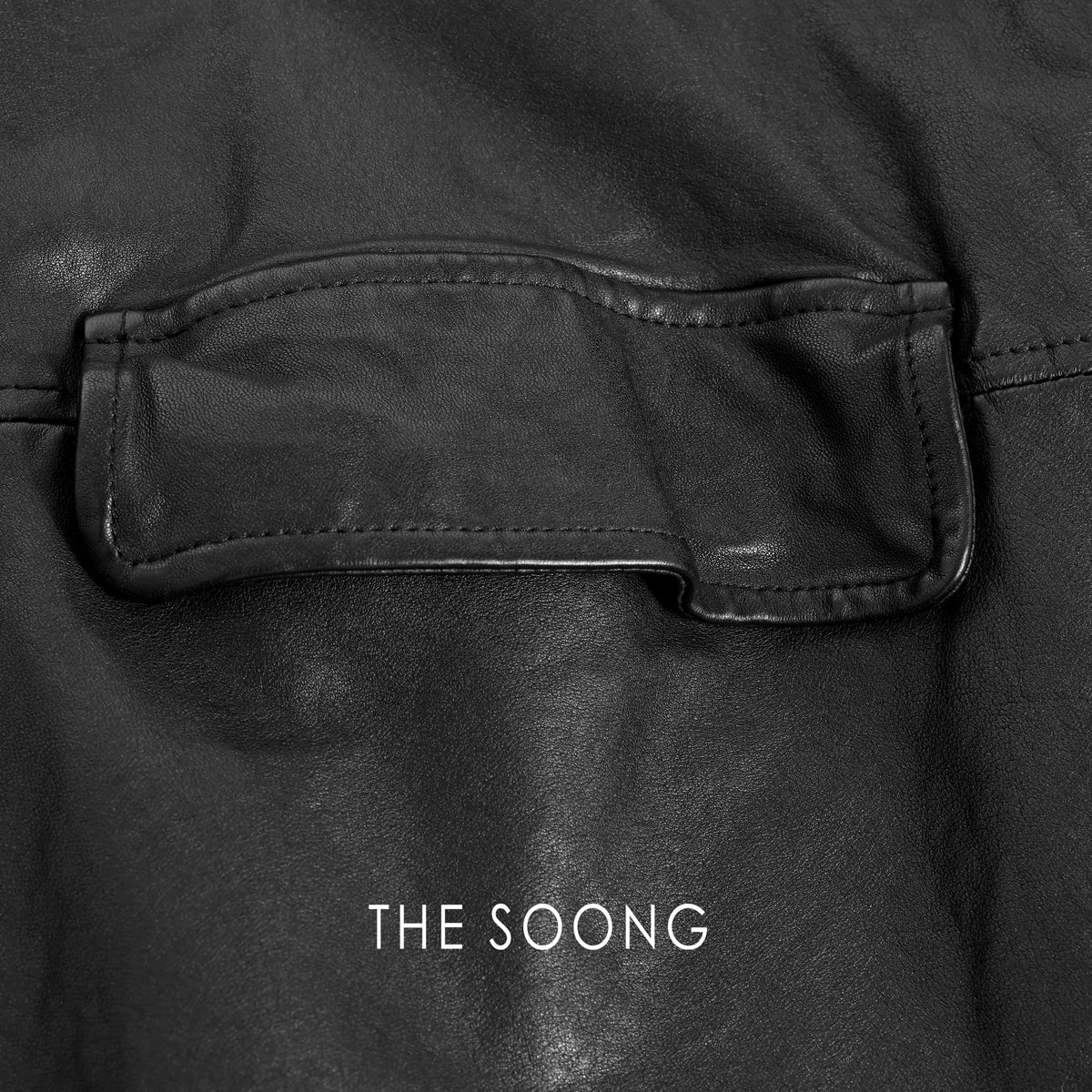 THESOONG/Three-Dimensional Silhouette Vegetable-Tanned Leather Adjustable Structured Leather Jacket 8642