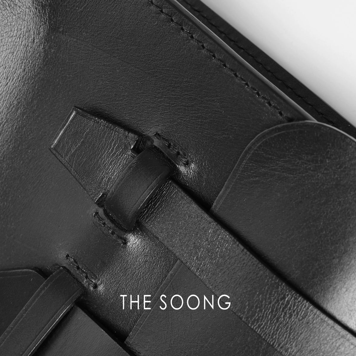 THESOONG/ Briefcase, Natural Tree Tanned Leather, Handmade Oil Edge Textured Women's Handbag 7263