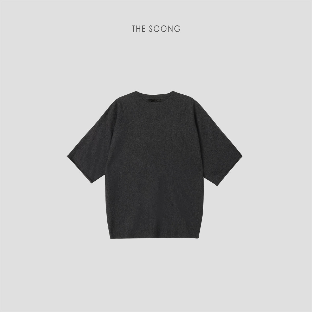 THESOONG/early autumn new ultra-fine 16-gauge acetic acid wool relaxed-fit loose top for women 8483