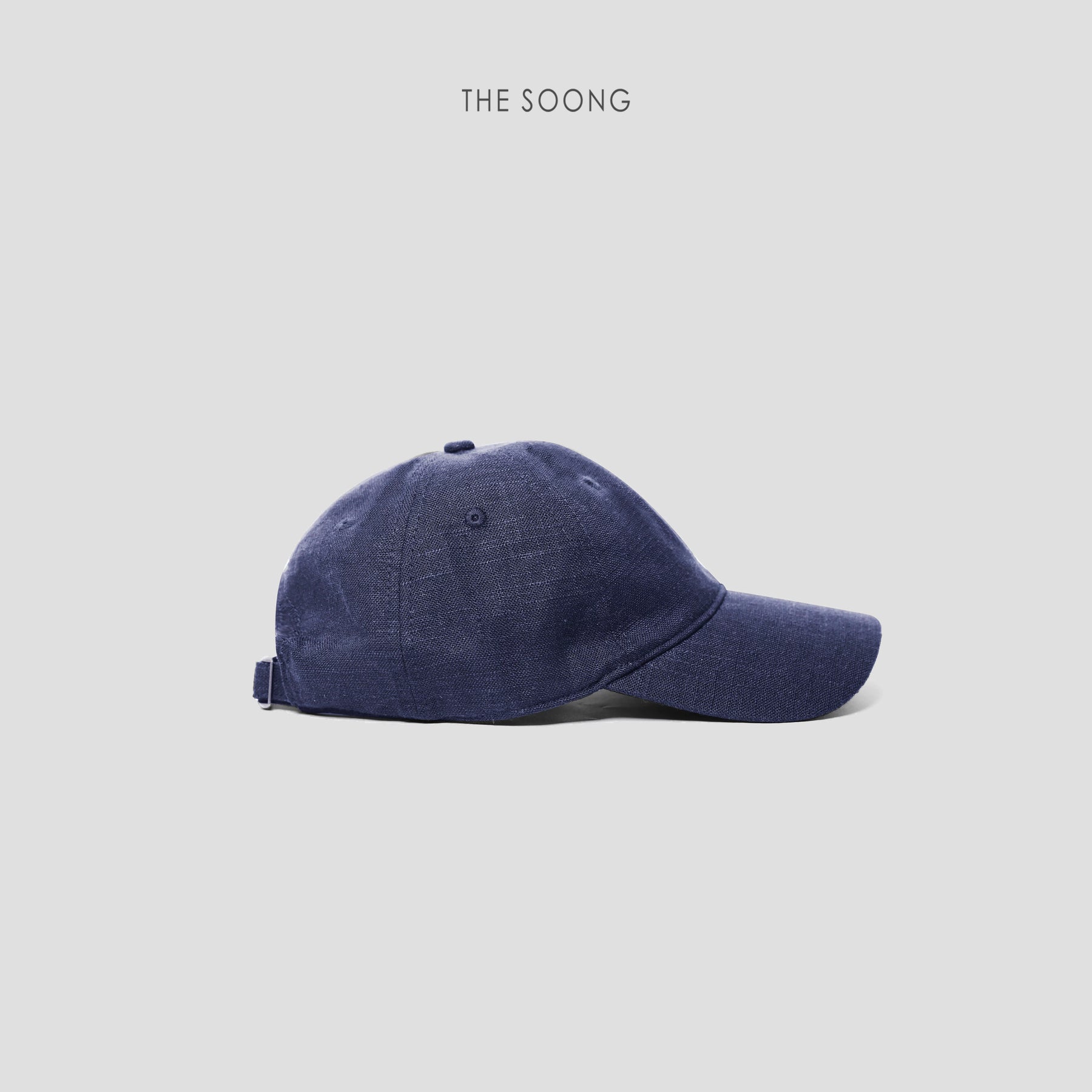 THESOONG/ 26s Early Spring New Ramie Cotton Adjustable Breathable Round Neck Baseball Cap 4660