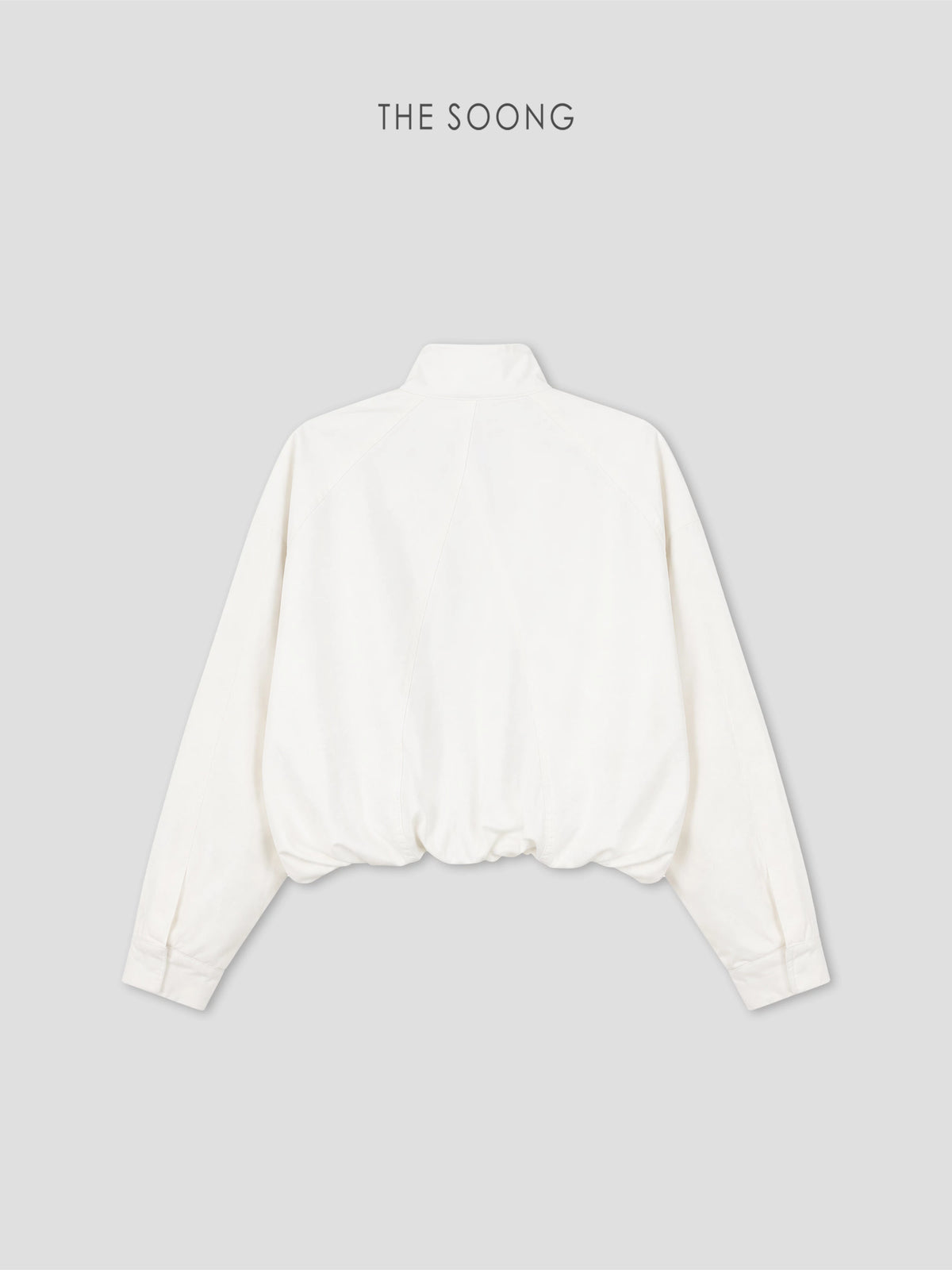 THESOONG/Vintage Jacket 100% Twill Cotton Fermented Washed Vintage Distressed 3D Cotton Jacket for Women 9180