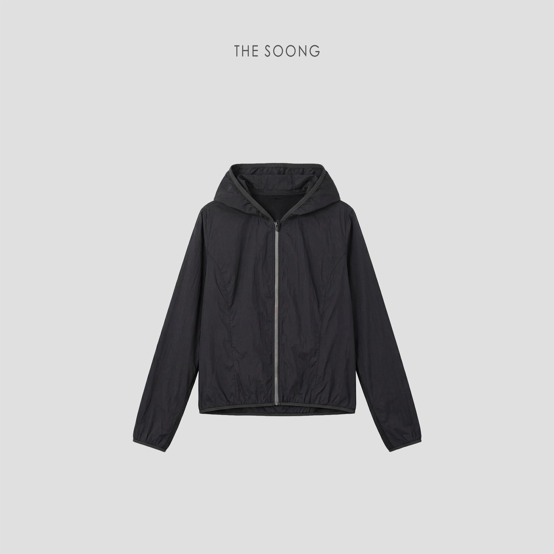 THESOONG/Lightweight Protection Polyamide Fiber Slim Thin Hooded Sun Protection Jacket for Women 8232