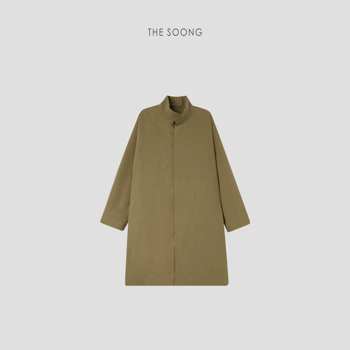[Clearance 3] Minimalist Straight Long Coat for Women, Cardigan, Versatile Casual Loose Autumn Trench Coat 7654