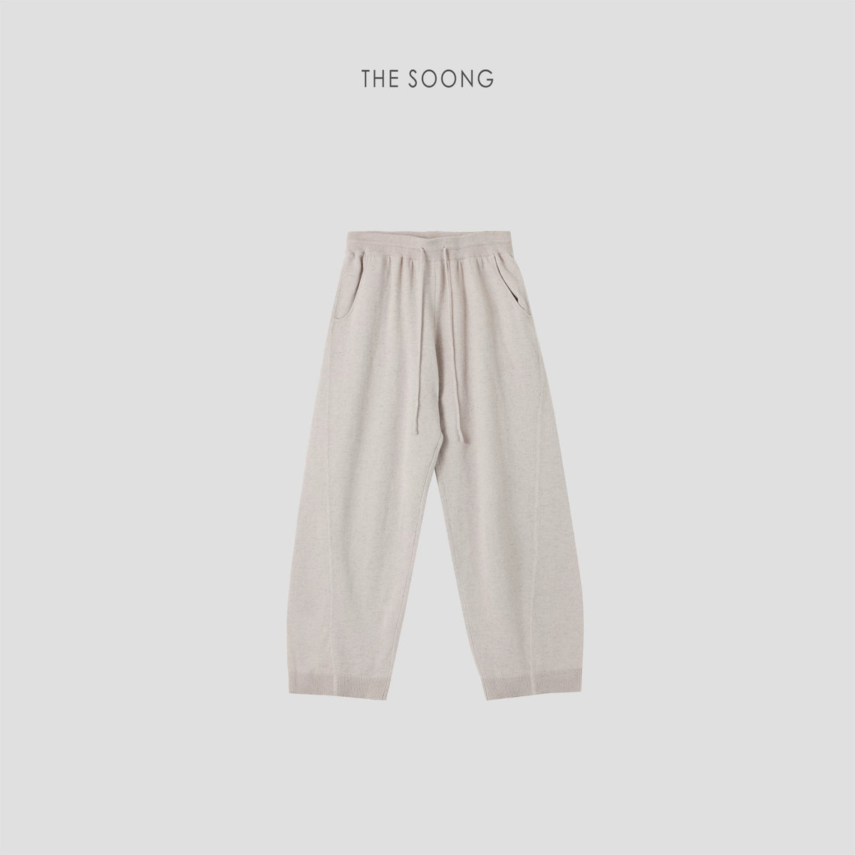 THESOONG / In the clouds, Australian imported 90% wool 26-count 12-gauge casual suit for women 9283/9282