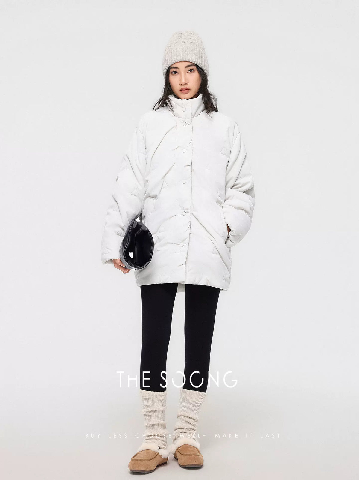 [Clearance 3] Three-in-One Sculpted Light Warm Embroidered Water-Repellent Stand- Collar Cotton Jacket for Women 7550