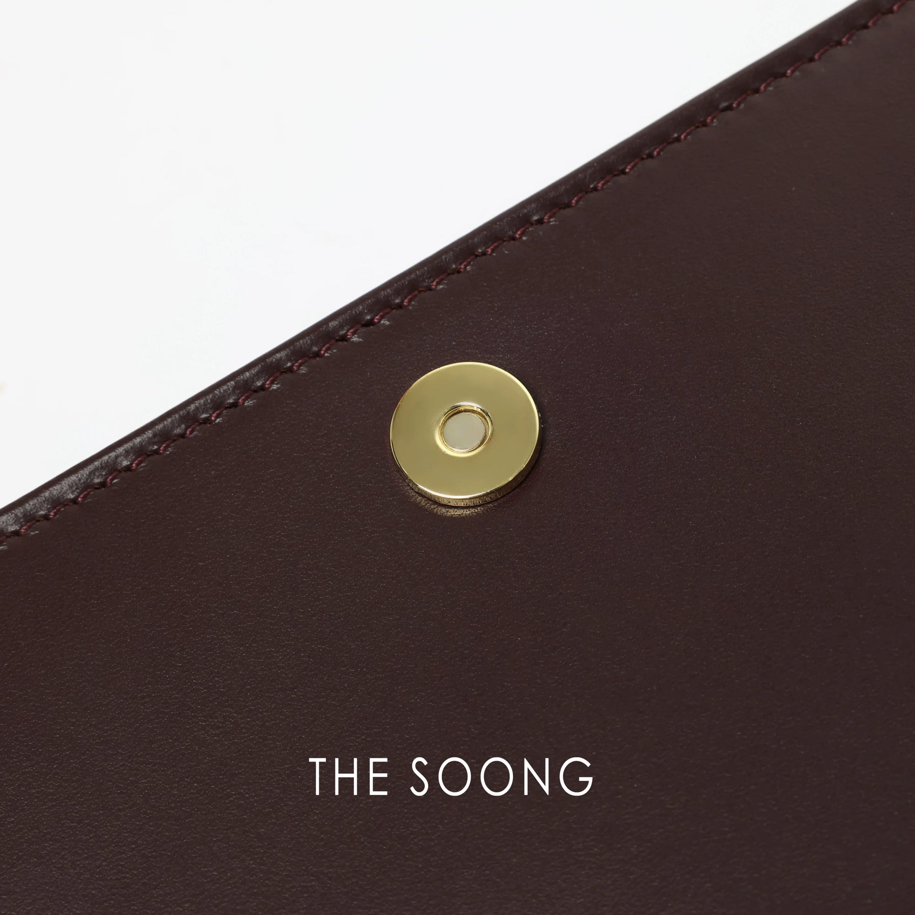 THESOONG / Small Square Bag "Selected Top Grain Leather Natural Texture Adjustable Leather Shoulder Bag for Women 7624