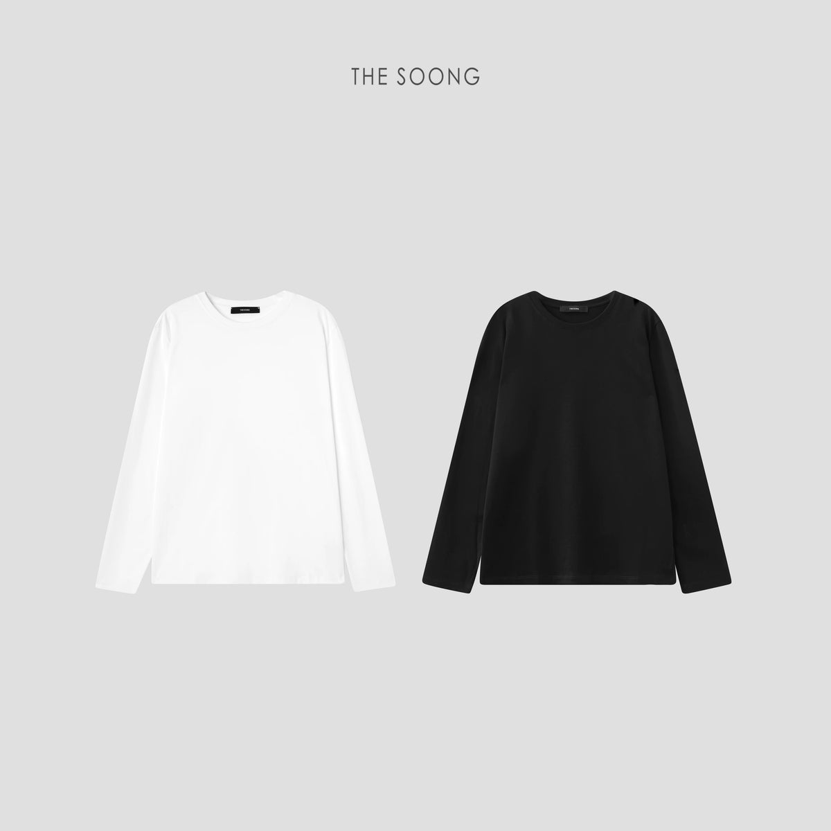 THESOONG / Paris T-Shirt High-End Custom High-Density Cotton Skin-Friendly White Long Sleeve Base Shirt for Women 7592
