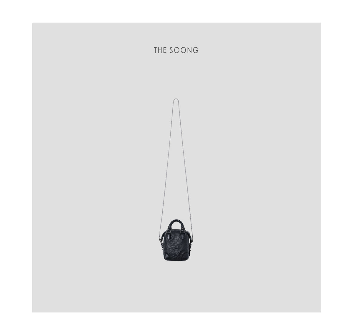 THESOONG/Lipstick Bag, Ruched Genuine Lambskin, High-End Exquisite Crossbody Bag 4110