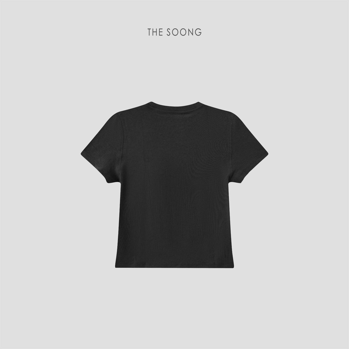 THESOONG/Lightweight 0-pressure Acetate Tencel Wool Blend Soft Breathable Short Sleeve T-shirt for Women 9081
