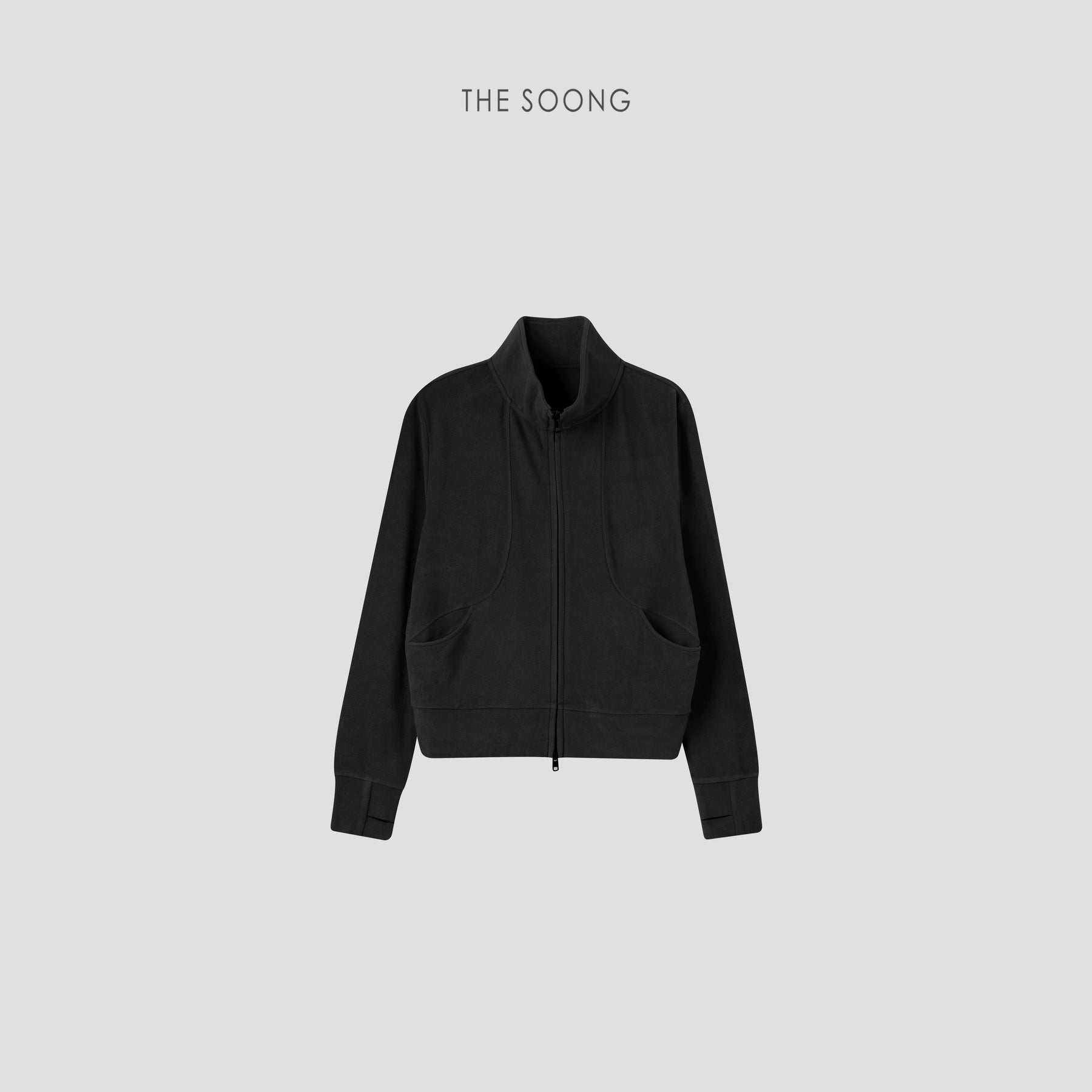 THESOONG / German Velvet Cardigan Sweatshirt Merino Wool Blend Thermal Fleece 2026 Autumn Small Jacket for Women