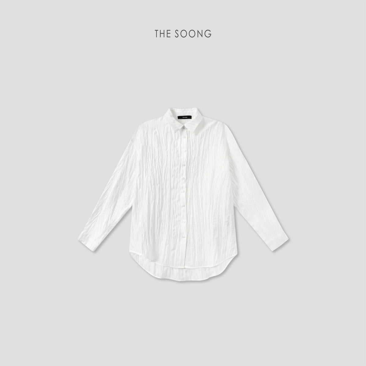 THESOONG/ Tencel Linen Summer Thin Design Wrinkle Texture Loose Cool-fit Women's Shirt 8728
