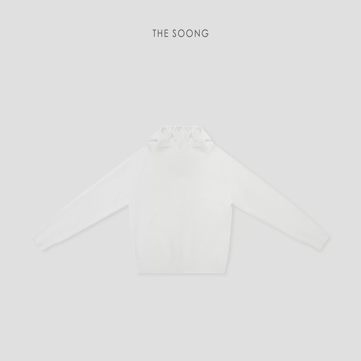 THESOONG/Warm Feel Hoodie Autumn/Winter 100% Sheep Wool Delicate Warm Textured Hooded Sweater for Women 8236