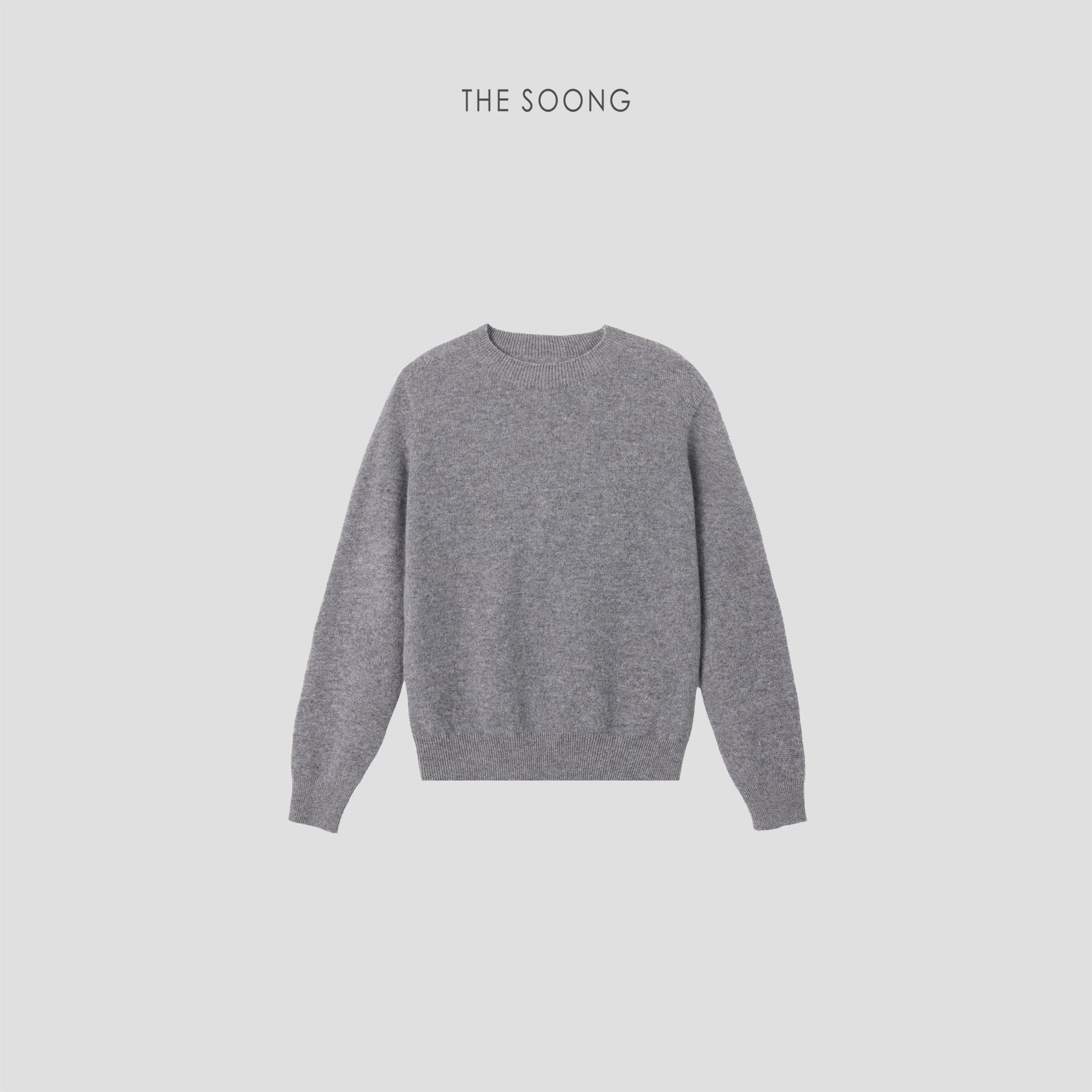 THESOONG / Long-termism, 100% goat cashmere Kang Saini yarn all-cashmere sweater 9259/9257