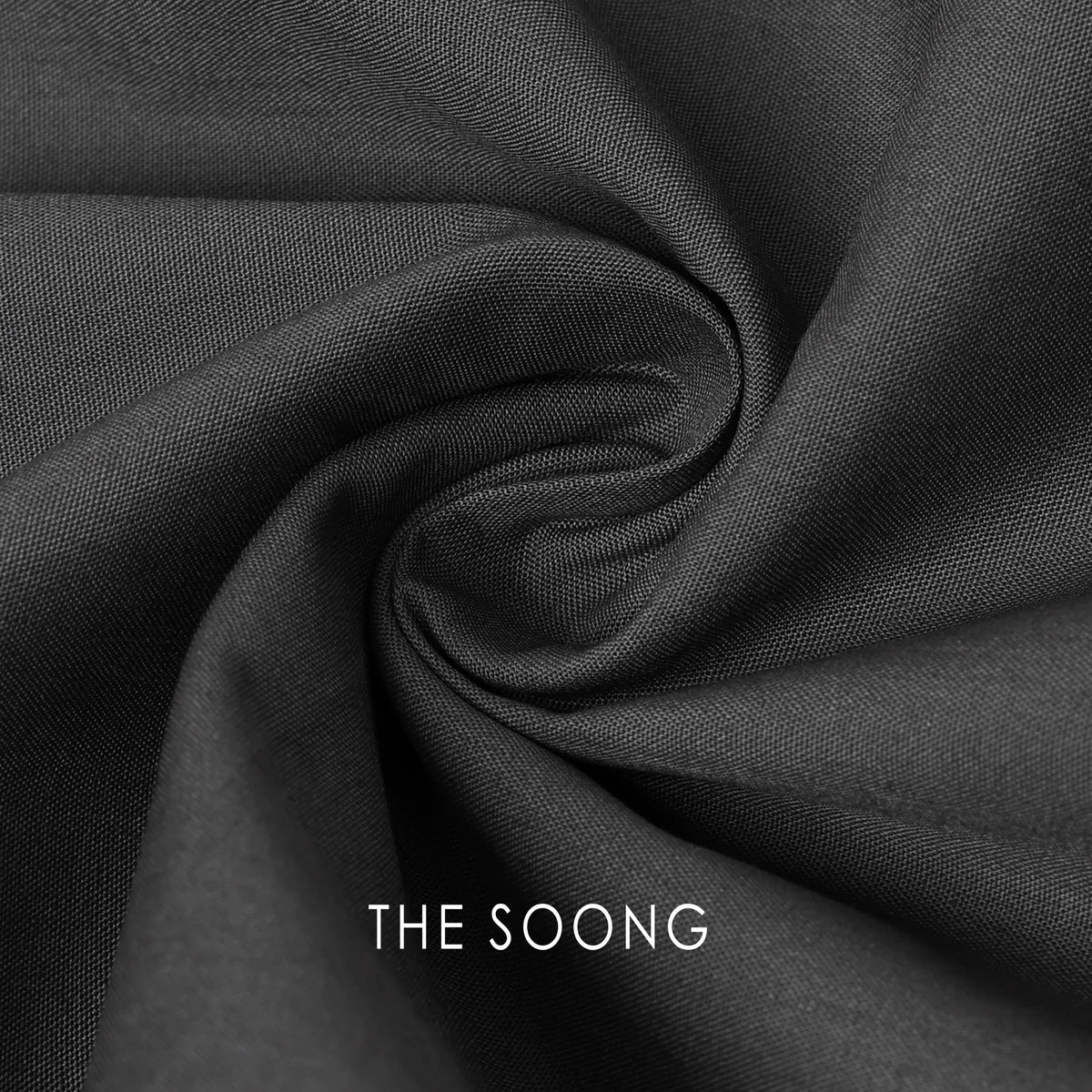 THESOONG/Paper-Feel Lightweight 100% Cotton Soft Breathable Line-Style Versatile Mid-Rise Mid-Length Skirt 7192