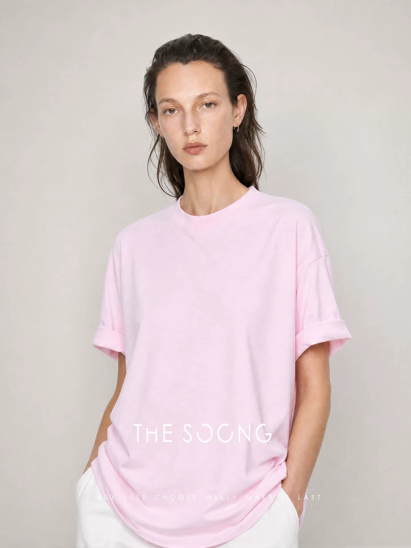 THESOONG/Air-Conditioning T Summer New Sun-Resistant Spandex Cooling Fiber Skin-Friendly Breathable Short Sleeve T-Shirt for Women 9130