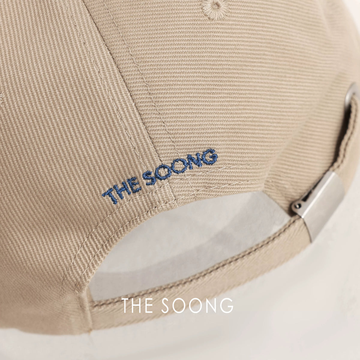 THESOONG/ 'Relaxed Daily' Cotton Comfortable TS Color-contrast Embroidered Casual Baseball Cap 9356