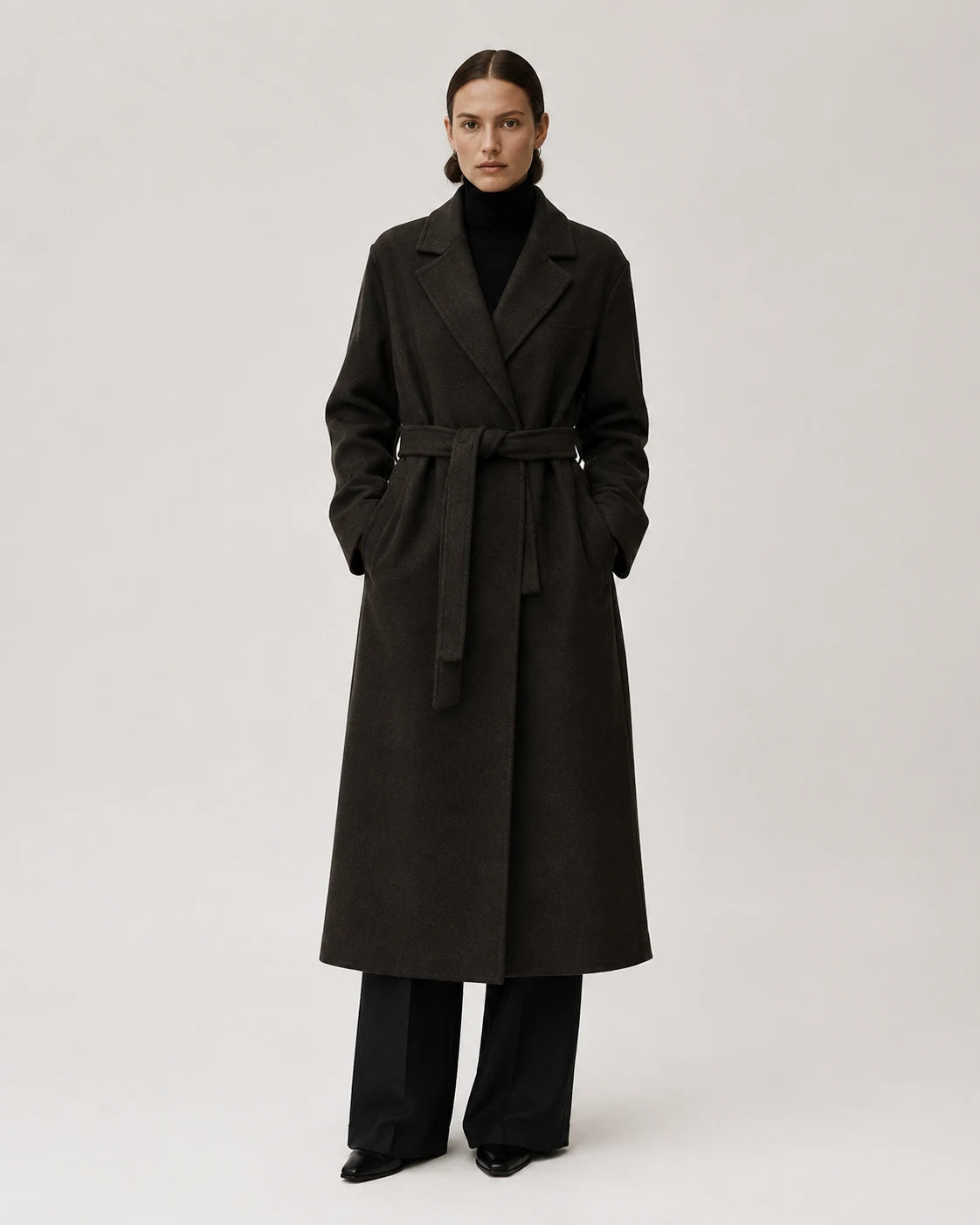 WOOL WRAP COAT